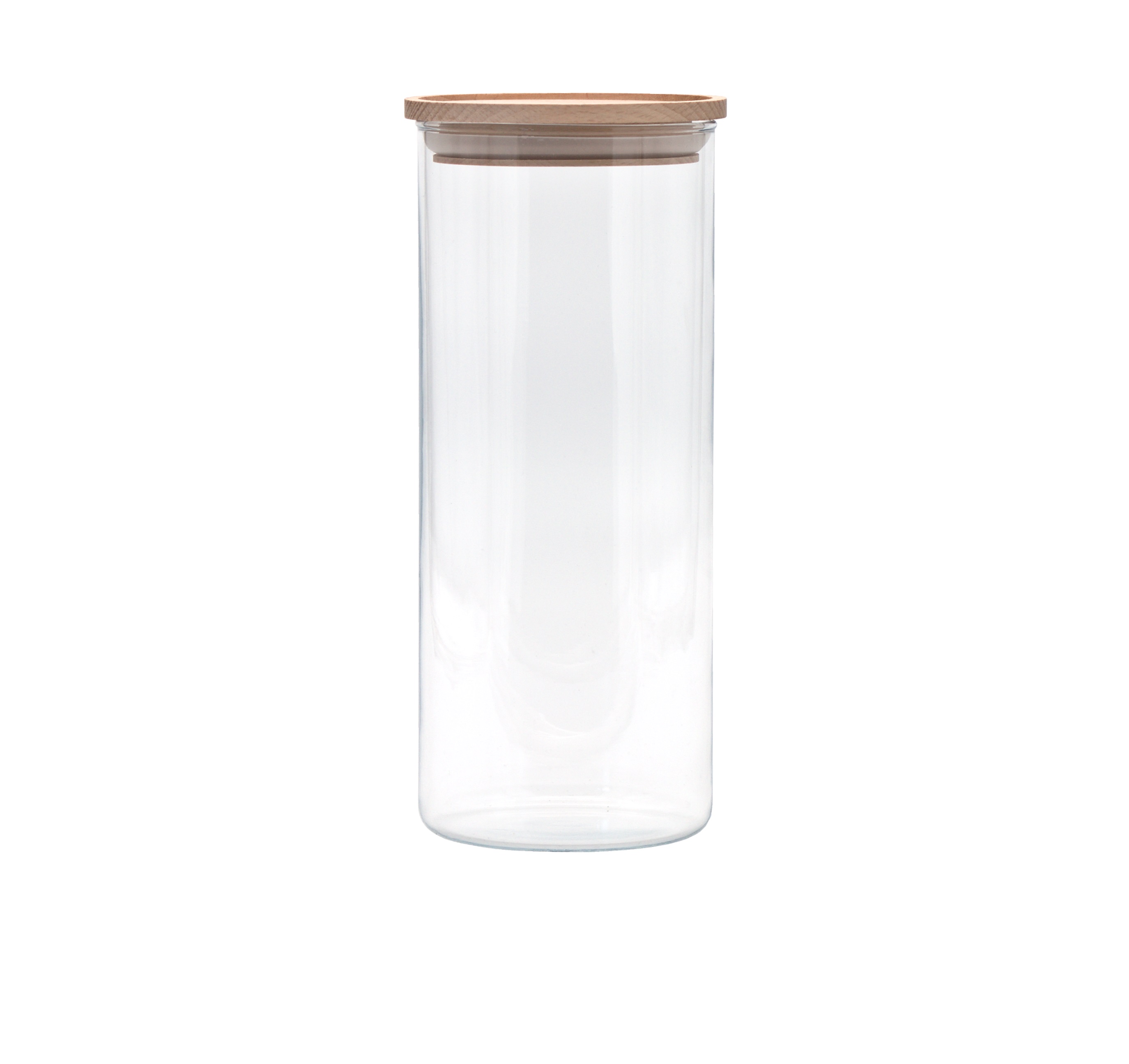 Vorratsglas aus Borosilikatglas mit einer Füllmenge von 1500 ml