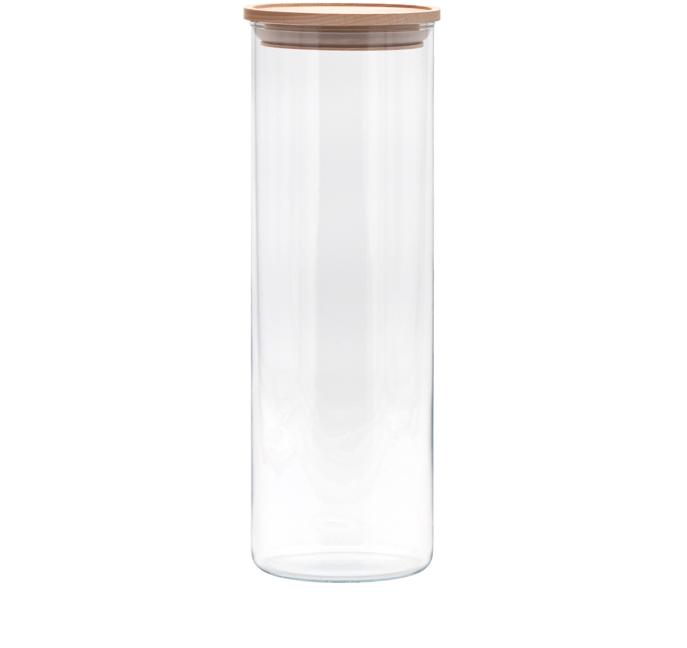 Vorratsglas aus Borosilikatglas mit einer Füllmenge von 2000 ml